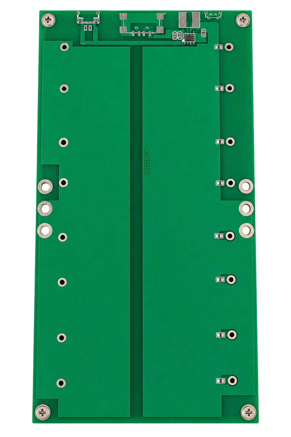 Placa de matriz de 8 baterías 18650 PCB back side